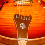JP Guitars Custom Guitar Pearl Inlays Abalone Inlays Wood Inlays Diamond Inlay Design fleur de lis design Flower
