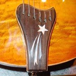 JP Guitars Custom Guitar Pearl Inlays Abalone Inlays Wood Inlays Shooting Star Pearl Bridge Inlay Acoustic Guitar