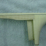 JP Guitars Unfinished Archtop Top Acoustic Guitar Neck With F-Holes And Inner Bracing jpguitars.com