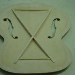 JP Guitars Unfinished Archtop Top Acoustic Guitar With F-Holes And Inner Bracing jpguitars.com2