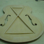 JP Guitars Unfinished Archtop Top Acoustic Guitar With F-Holes And Inner Bracing jpguitars.com