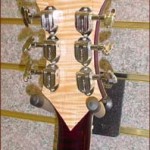 Custom Made Hand Crafted Electric Guitar HML Howard Leese Modle With Cherry Stain Back Headstock JPGuitars.com.jpg