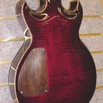 Custom Made Hand Crafted Electric Guitar HML Howard Leese Modle With Cherry Stain Back JPGuitars.com