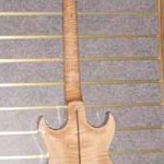 Custom Made Hand Crafted Electric Guitar HML Howard Leese Modle With Natural Finish Back JPGuitars.com