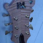 Custom Made Hand Crafted Electric Guitar HML Howard Leese Modle With Natural Finish Headstock 2 JPGuitars.com