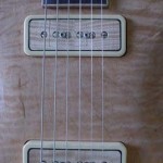 Custom Made Hand Crafted Electric with f-hole and quilted maple top Custom Pickups JPGuitars
