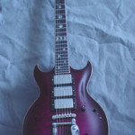 Custom Made Hand Crafted Guitar HML Howard Leese Model Purple Finish Vintage JP Guitars