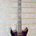 Custom Made Hand Crafted Guitar Pearl Inlay HML Howard Leese Purple Model Front JPGuitars.com