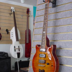 Custom Made Hand Crafted Guitar Pearl Inlay HML Howard Leese Side Sunburst JPGuitars.com